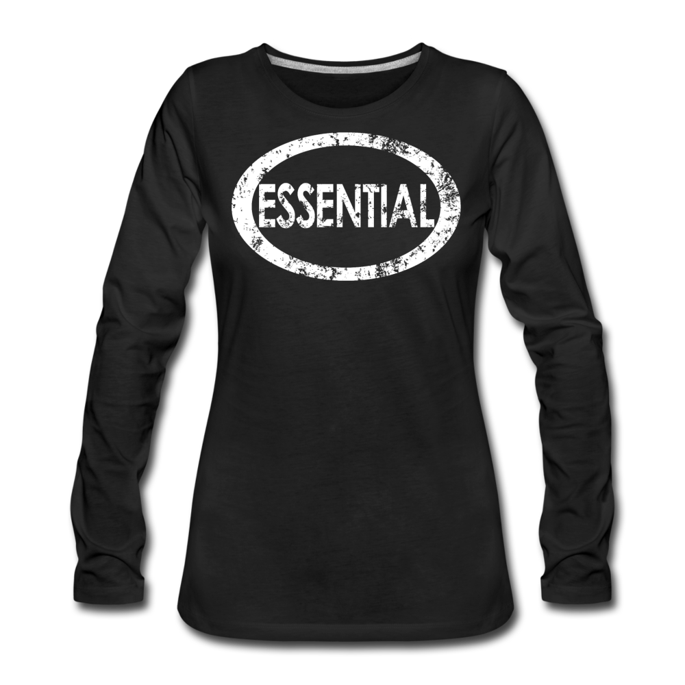 Essential / Wom. Premium LSDW - black