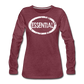 Essential / Wom. Premium LSDW - heather burgundy