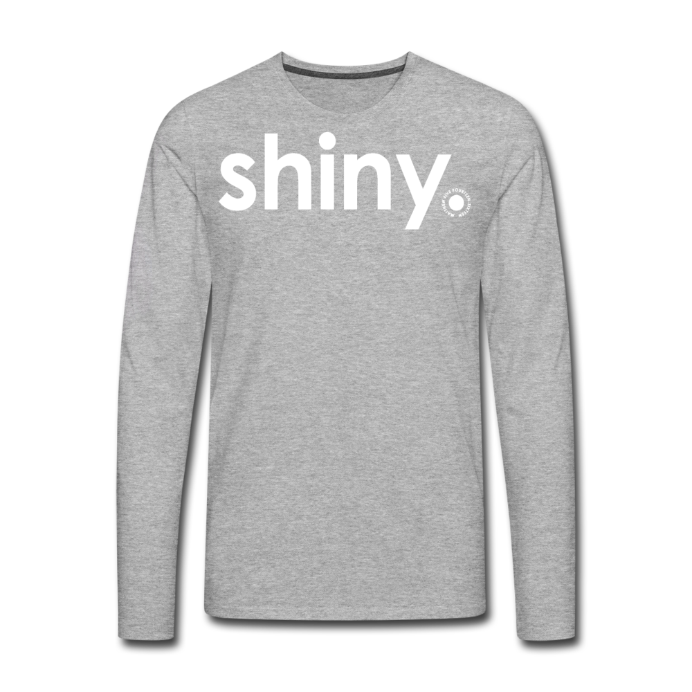 Shiny / Men Premium LSW - heather gray