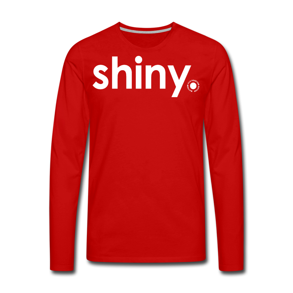 Shiny / Men Premium LSW - red