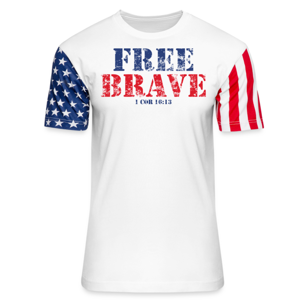 Free Brave / Unisex / with Scripture - white